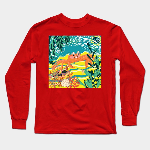 Cancer Long Sleeve T-Shirt by Les Gentils